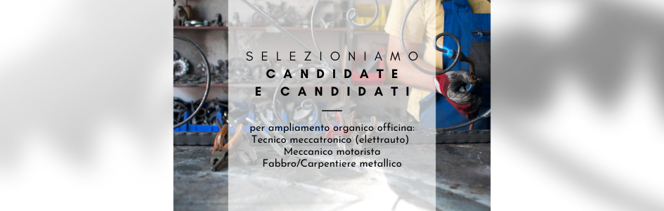 Monteco amplia l’organico, Officina Meccanica e Autofficina (Campi Salentina, LE) - settore Terziario